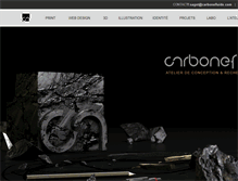 Tablet Screenshot of carbonefluide.com